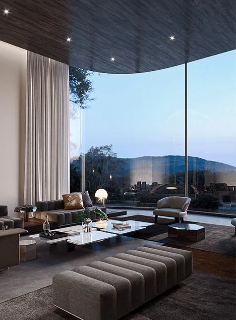 장식 홈 창 필름